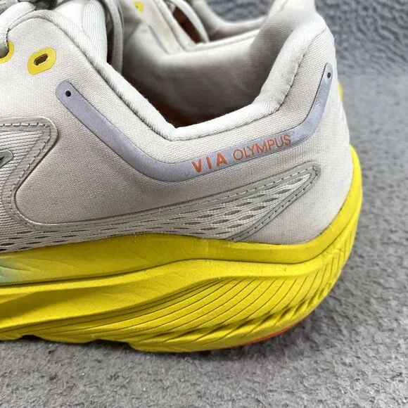 Altra Via Olympus Road Running Shoes Mens 11.5 Gray Yellow Trail Sportswear Walk