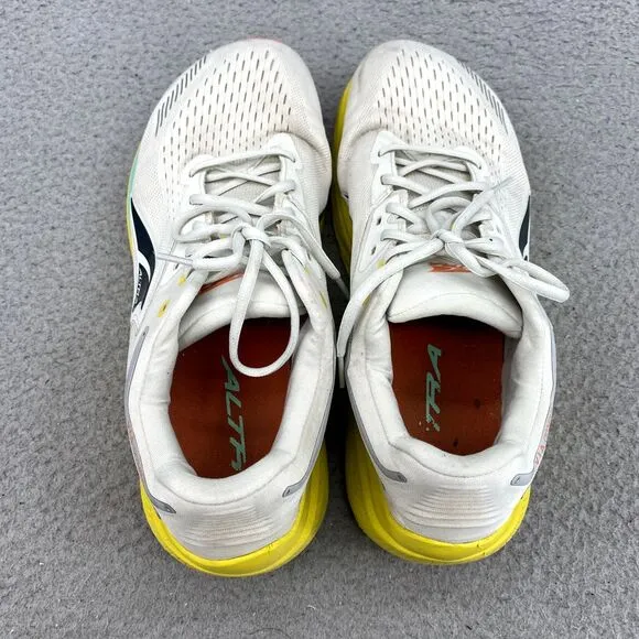 Altra Via Olympus Road Running Shoes Mens 11.5 Gray Yellow Trail Sportswear Walk