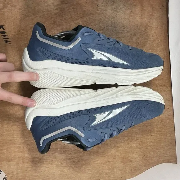 Altra Via Olympus Shoes Mens Size 12 Blue Running Walking Trail Gym AL0A82BW419