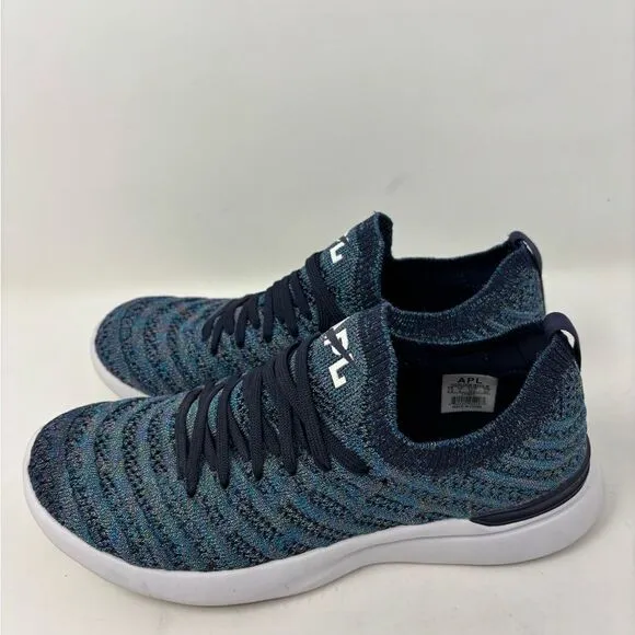 APL Athletic Propulsion Labs Techloom‎ Wave Women's 6.5 Sneaker Blue Green Rare