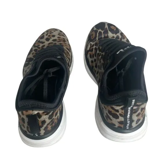 APL Phantom Size 8 38.5 Vegan Pony Hair Animal Print Running Shoes Trainers Gym