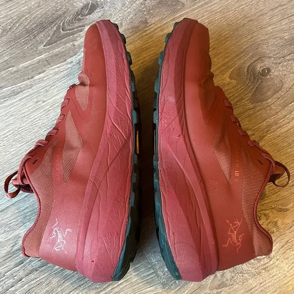 Arc'teryx Norvan LD 3 Trail Running Shoes Rust Red Men 8.5 Women 9.5 EU 42