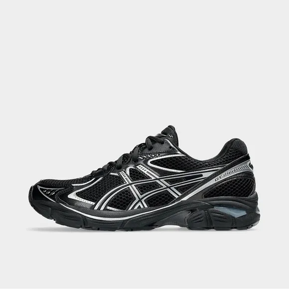 Asics Black Athletic Shoes with Dynamic Design and Cushioning