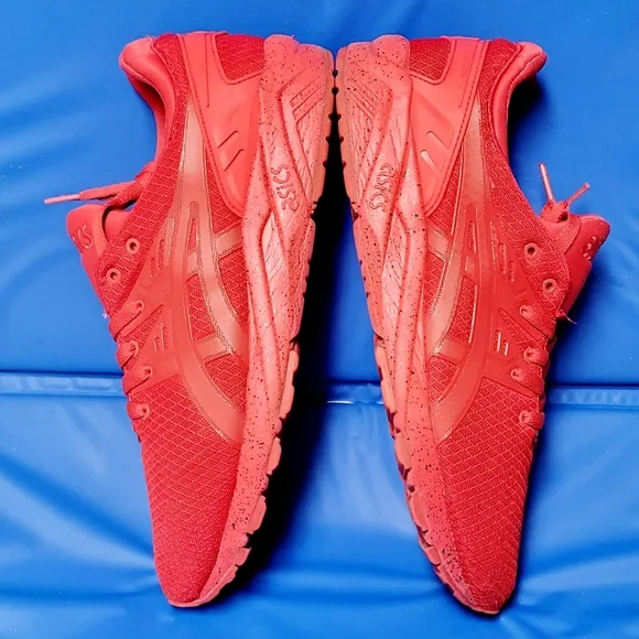 Asics Gel-Kayano Evo &quot;Red Red&quot; Men's Running Shoes #H6M4N size 10.5