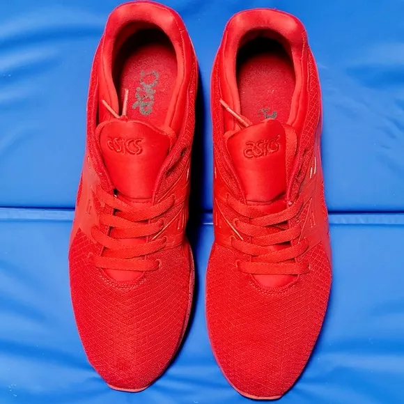 Asics Gel-Kayano Evo &quot;Red Red&quot; Men's Running Shoes #H6M4N size 10.5