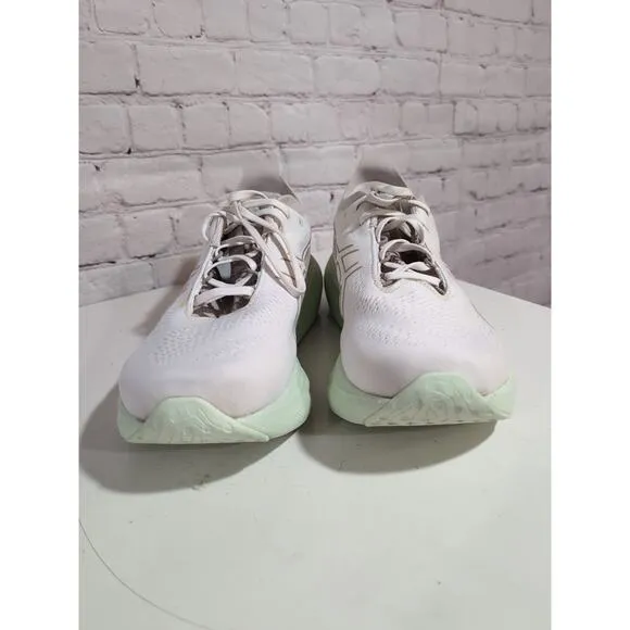 Asics Gel-Nimbus 25 Womens 12 Shoes Cream Fawn Road Race Trainer Running Support