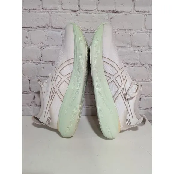 Asics Gel-Nimbus 25 Womens 12 Shoes Cream Fawn Road Race Trainer Running Support