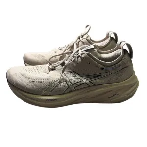 ASICS Gel Nimbus 26 Shoes Mens Size 13 Feather Grey/Black Comfort Sneakers