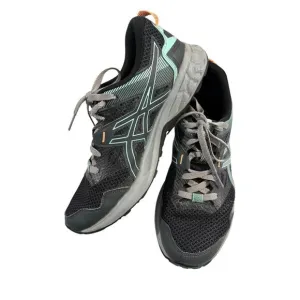 ASICS  GEL-Sonoma 5 Black/gray/Teal Trail Running Shoes athletic Womens Sz 10 M