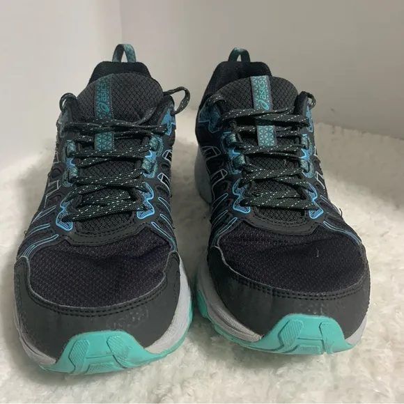 Asics Gel Venture 7‎ Blue Trail Running Shoes, Women's Size 8 EUR 38.5 Wide
