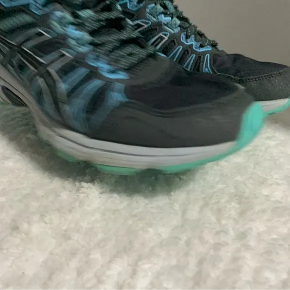 Asics Gel Venture 7‎ Blue Trail Running Shoes, Women's Size 8 EUR 38.5 Wide