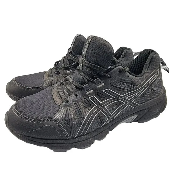 Asics Gel Venture 7 Mens 8 Trail Running Athletic Shoes Black - 1011A560