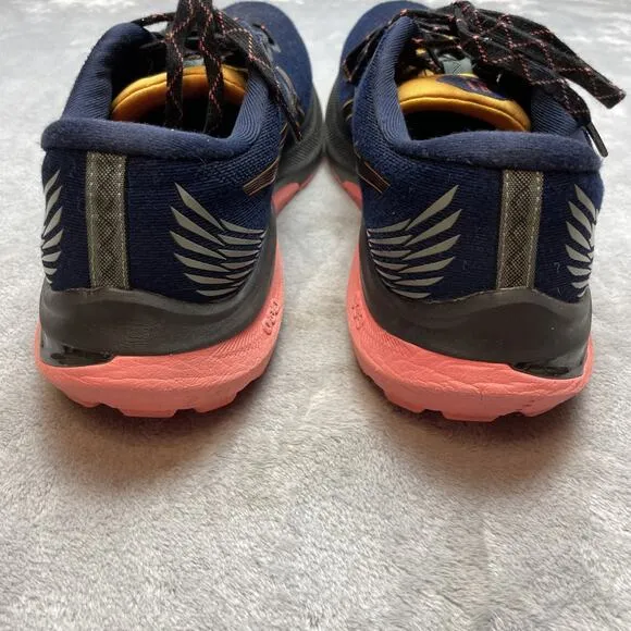 Asics GT-2000 11 Athletic Running Shoes Mens 11 Wide Navy Mesh Gym Training