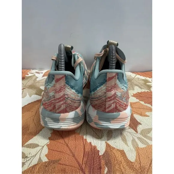 ASICS Noosa Tri 15 Pure Aqua Pale Apricot Women's Running Shoes Size 8