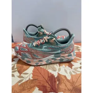 ASICS Noosa Tri 15 Pure Aqua Pale Apricot Women's Running Shoes Size 8