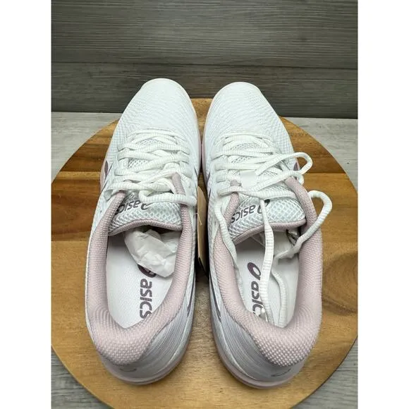 asics tennis shoes GEL-GAME 9 1042A211 Rady white/dusty mauve Size 10