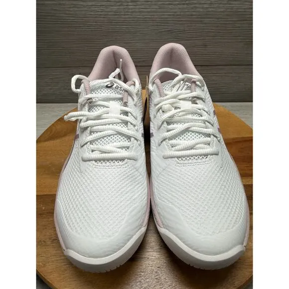 asics tennis shoes GEL-GAME 9 1042A211 Rady white/dusty mauve Size 10