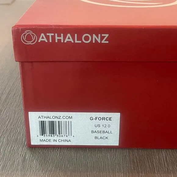 Athalonz Mens G-Force Athletic Baseball Softball Cleats Size US 12 Performance