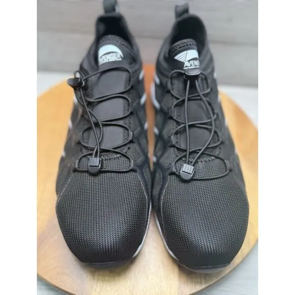 Avenger Hydro Black Athletic Safety Composite Toe Work Shoes A1035 Men’s 9