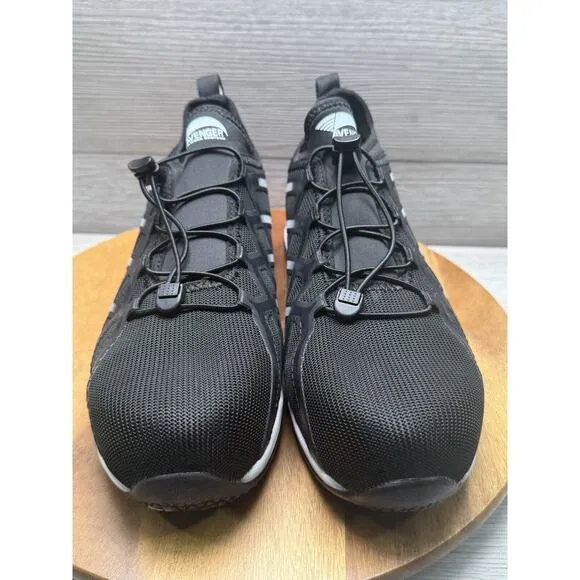 Avenger Hydro Black Athletic Safety Composite Toe Work Shoes A1035 Men’s 9