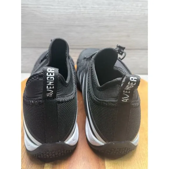 Avenger Hydro Black Athletic Safety Composite Toe Work Shoes A1035 Men’s 9