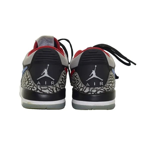 B0 NIKE AIR JORDAN Legacy 312 Blk/Wolf Grey/Valor Blue Shoes CD9054-004 Sz 4.5Y