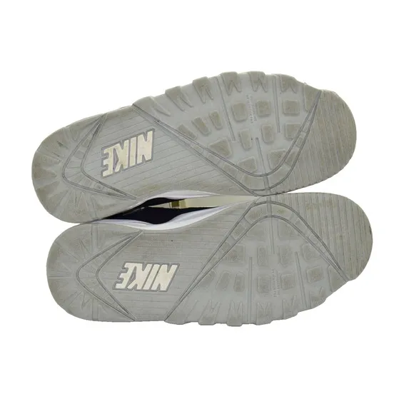 B0 NIKE AIR Trainer SC Boys Black/Light Smoke Grey/White Shoes DX3764-001 Sz 4Y