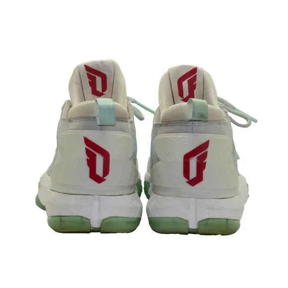 B5 Auth ADIDAS Originals Lillard 2 Primeknit Grey Sneaker Shoes B72775 Size 8.5