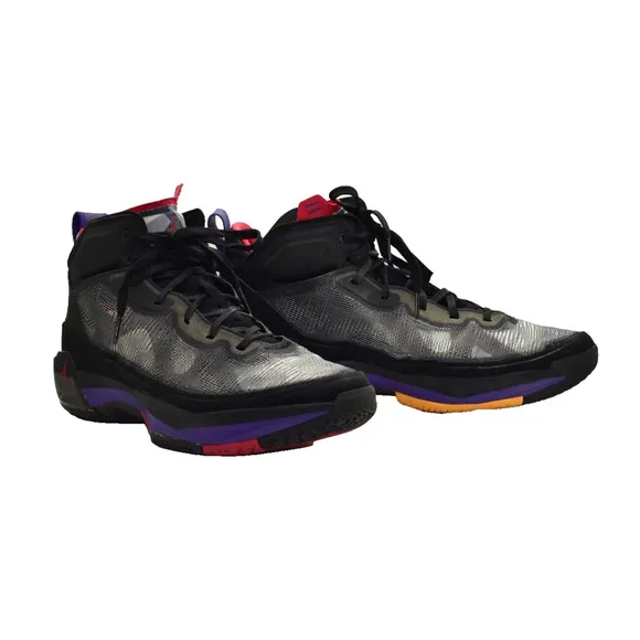 B8 Auth NIKE AIR JORDAN XXXVII Black/True Red-Club Purple Shoes DD6958-065 Sz 13