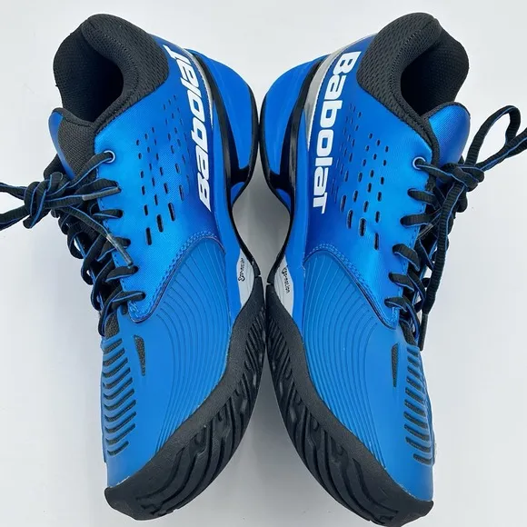 Babolat Kompressor All Court Tennis Shoes Ergo-Motion Mens US Sz 8.5 EU 42 Blue