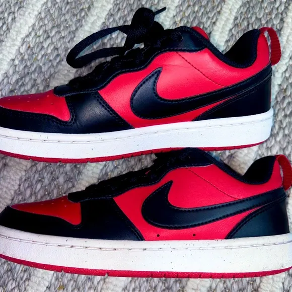 BIG KIDS NIKE COURT BOROUGH  RECRAFT SNEAKERS