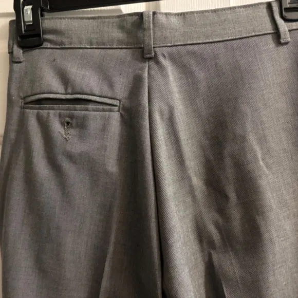 Boys Chaps Grey 2PC Suit Jacket (Size - 14) Pants (Size 12)