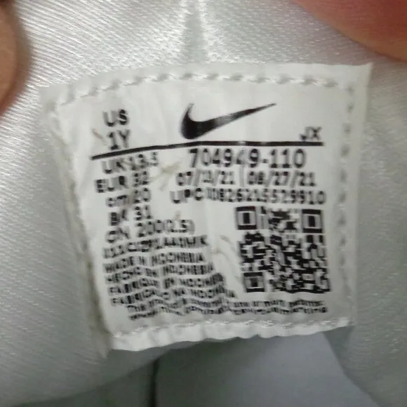 Brand New Nike Huarache Youth Running Shoes White Multiple Sizes 704949-110 F53