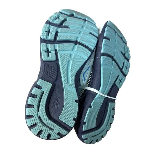 Brooks Adrenaline GTS 23 Running Shoes Men’s 11.5 Wide Light Blue Navy Running