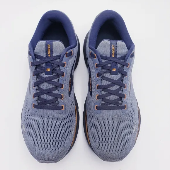 Brooks Ghost 15 Men’s Size 9 Flintstone Peacoat Oak Running Shoes Sneakers