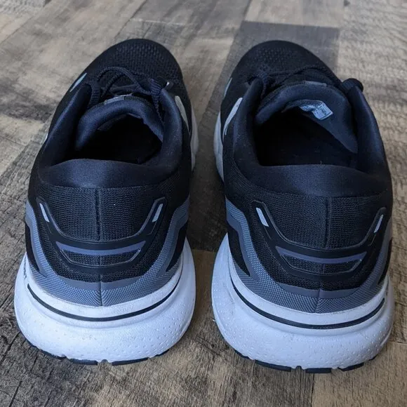 Brooks Ghost 15 Running Shoes Black White Size 13 Men’s
