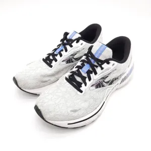 Brooks (Mens 9) Adrenaline GTS 23 Lace Up Shoes Gray White Road Running Sneakers