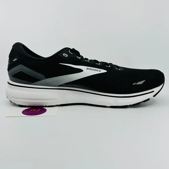 Brooks Men's Ghost 15 Running Shoes Black/Blackened Pearl 1103931D012 Size 15