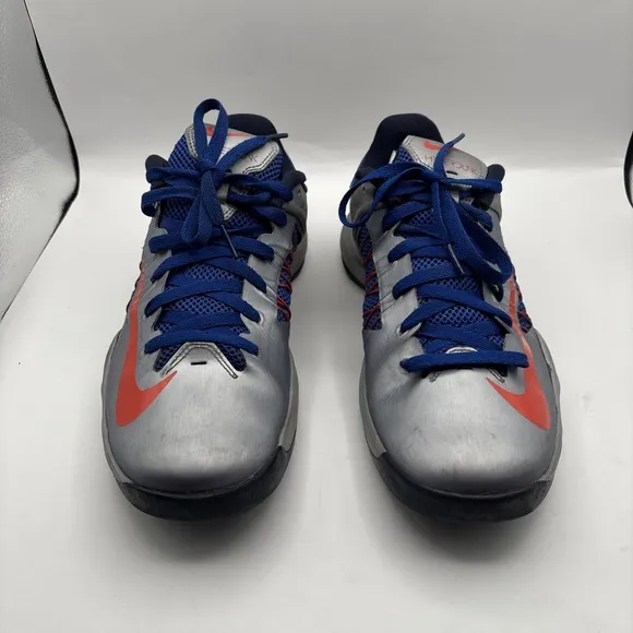 Brooks Men's Size US 11 Medium Ghost 8 Running Shoes Blue Orange Sneakers