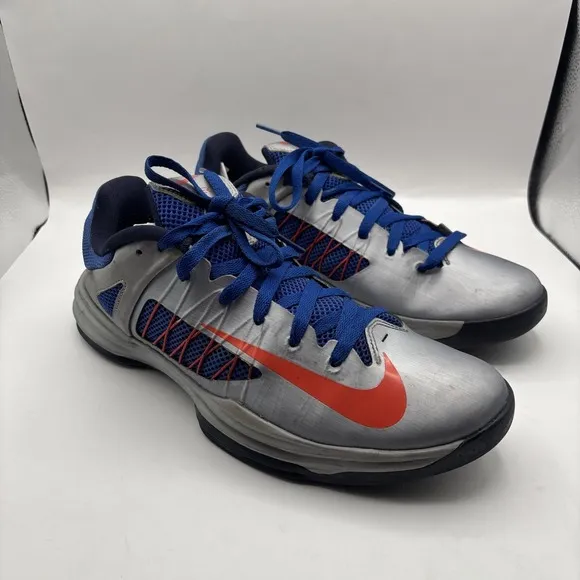 Brooks Men's Size US 11 Medium Ghost 8 Running Shoes Blue Orange Sneakers