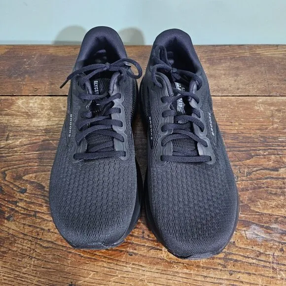 Brooks Womens Glycerin GTS 21 Size 11 Wide Black/ Ebony