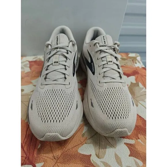 Brooks Adrenaline GTS 23 Men's 12 D Shoes Beige Running Sneaker Gym 1103911D248