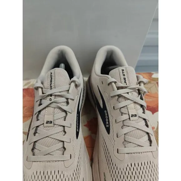 Brooks Adrenaline GTS 23 Men's 12 D Shoes Beige Running Sneaker Gym 1103911D248
