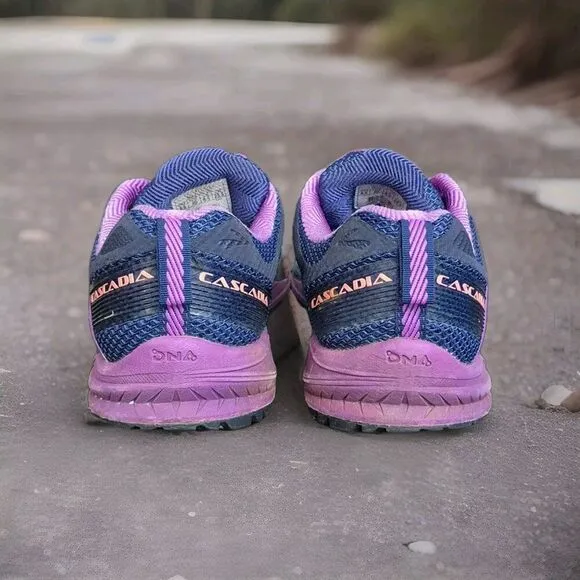 Brooks Cascadia 10 Athletic Trail Running Shoes Women's Size 8 5