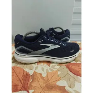 Brooks Ghost 15 Womens Size 10.5 Blue White Athletic Running Shoes Sneakers
