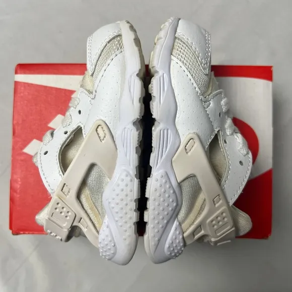 Bundle of 2 Nike Huarache Run (TD) Sneakers Toddler Shoes Black White Size 6C