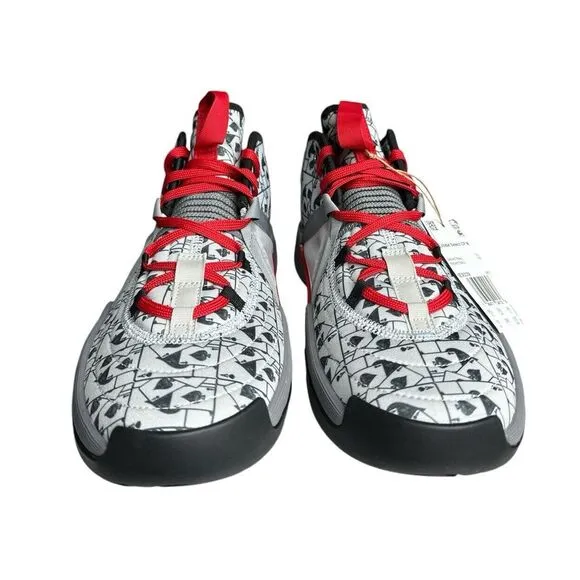 Candace Parker X adidas Women's Exhibit Select Mid 'Queen of Cards' Basketball S
