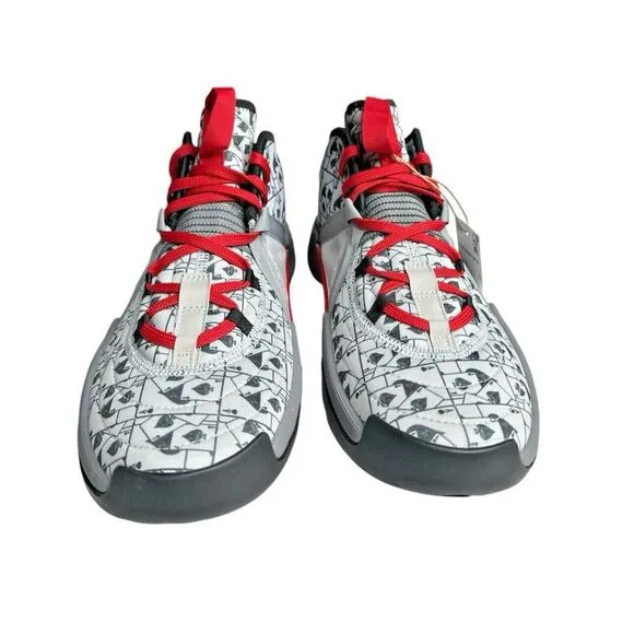 Candace Parker X adidas Women's Exhibit Select Mid 'Queen of Cards' Basketball S