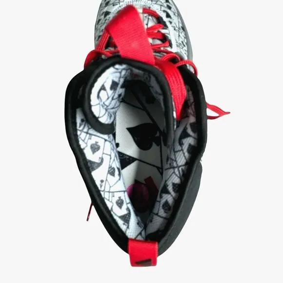 Candace Parker X adidas Women's Exhibit Select Mid 'Queen of Cards' Basketball S