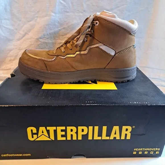 Caterpillar Streamline Court Mid CT Sundance Nubuck Boots Womens Size 9 New, Box